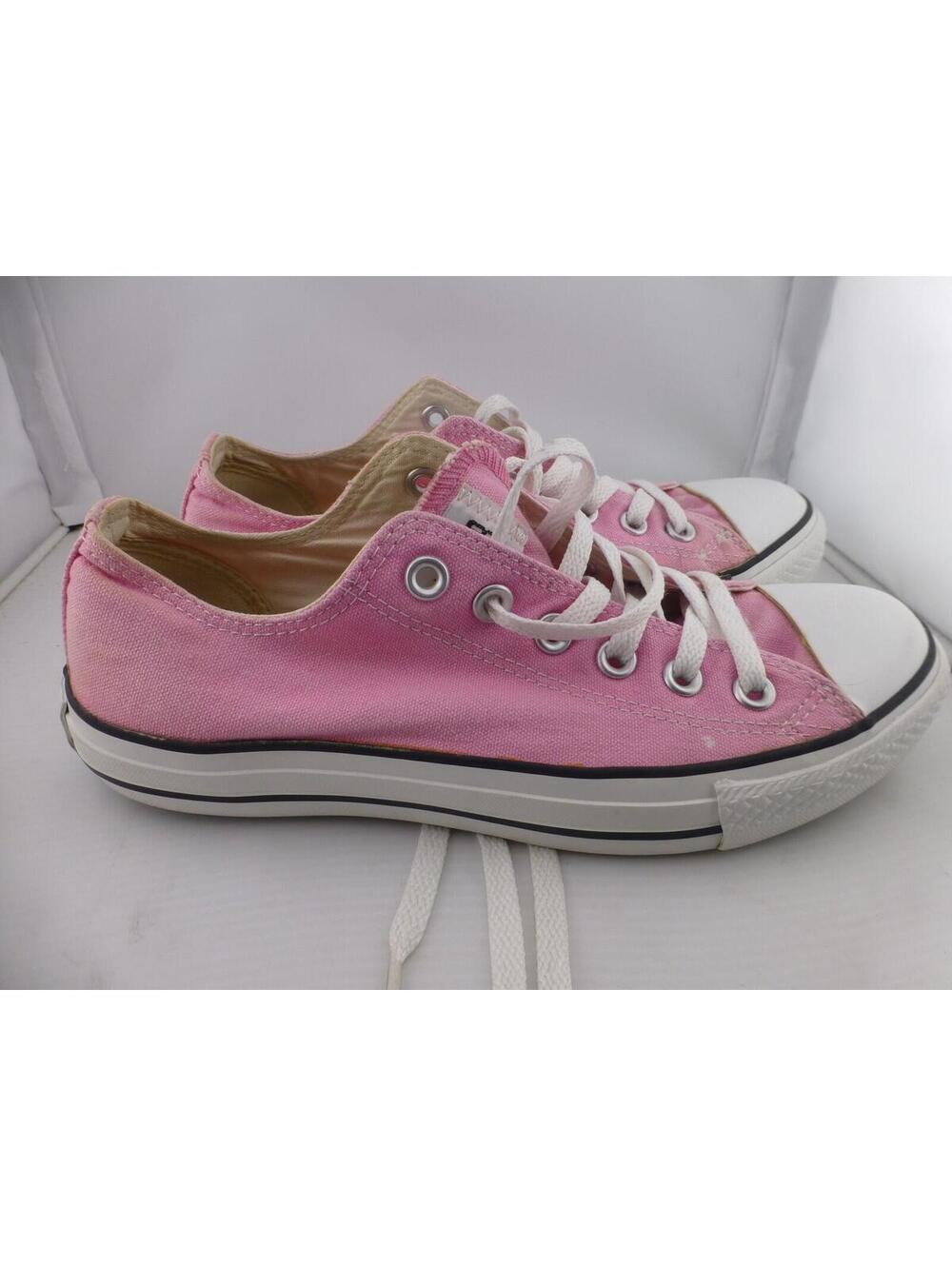 Converse All Star Low Top Sneakers Women's US 8 Pink Canvas M9007 Casual ShoesM3 - Picture 4 of 12
